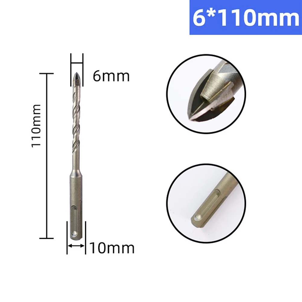 1pcs Tile Porcelain Drill Bit SDS PLUS Shank Carbide Drill For Impact Drill Drilling Ceramic Stone Wood Tools Accessories
1pcs Tile Porcelain Drill Bit SDS PLUS Shank Carbide Drill For Impact Drill Drilling Ceramic Stone Wood Tools Accessories