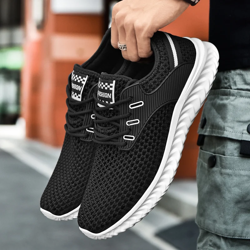 New 2022 White Men's Sneakers High Quality Shoes for Men Mesh Breathable Summer Sports Running Sneaker Tenis Zapatillas Hombre
New 2022 White Men's Sneakers High Quality Shoes for Men Mesh Breathable Summer Sports Running Sneaker Tenis Zapatillas Hombre