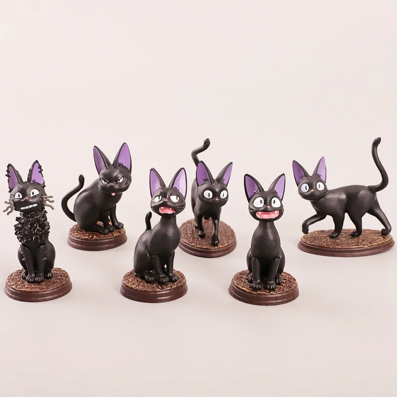6 фигурок черных кошек, аниме периферия, мультяшная маленькая кукла-Кот, игрушки, микроландский плащ, украшения, игрушки, подарки
6 фигурок черных кошек, аниме периферия, мультяшная маленькая кукла-Кот, игрушки, микроландский плащ, украшения, игрушки, подарки