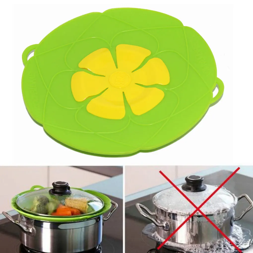 Flower Shaped Pots Lid Made Of Food Grade Silicone Mess-Free Kitchen Safe Silicone Lid For Pot Purple + yellow
Flower Shaped Pots Lid Made Of Food Grade Silicone Mess-Free Kitchen Safe Silicone Lid For Pot Purple + yellow