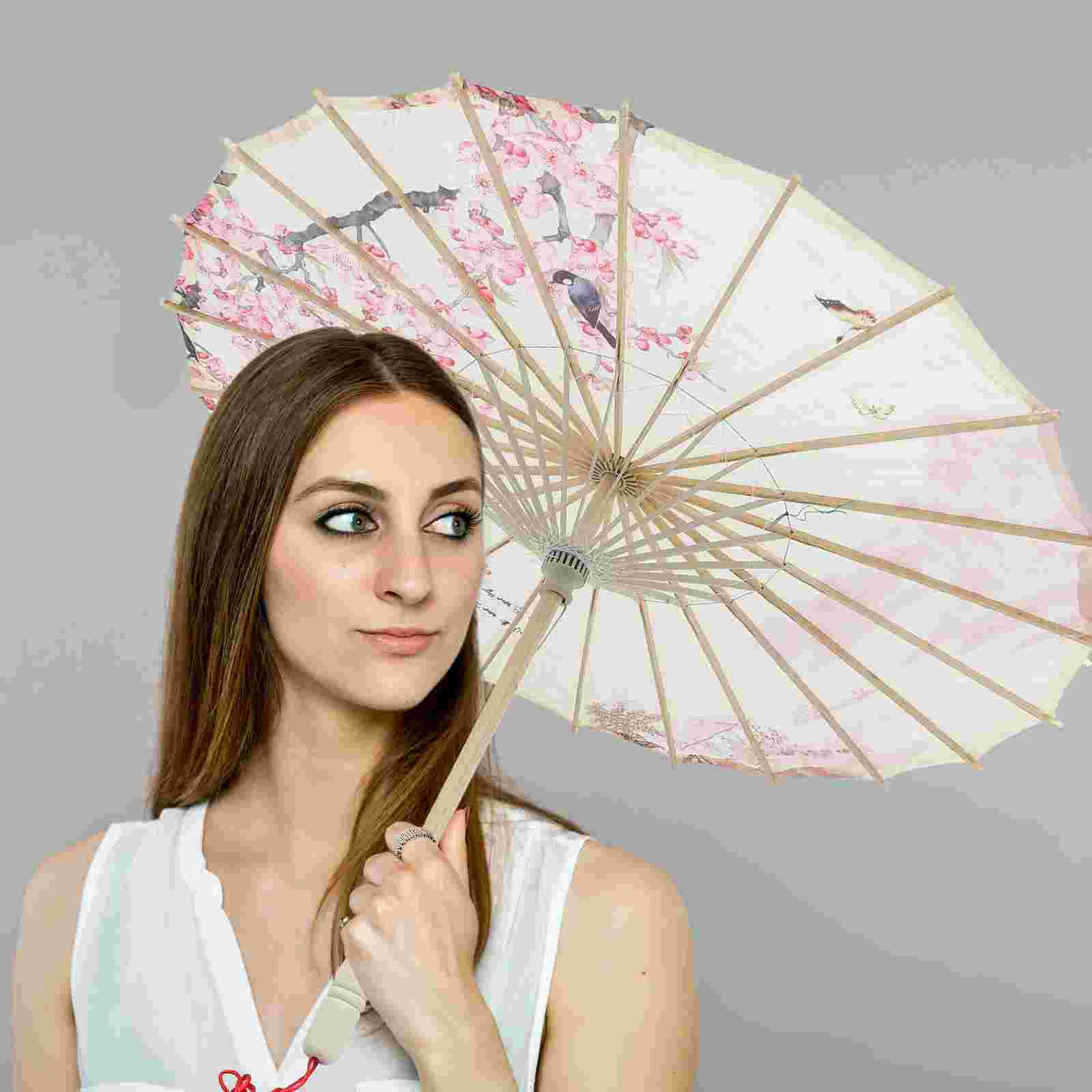

Chinese Style Oil Paper Umbrella Classical Cosplay Umbrella Stage Dance Prop Craft Umbrella Photography Prop