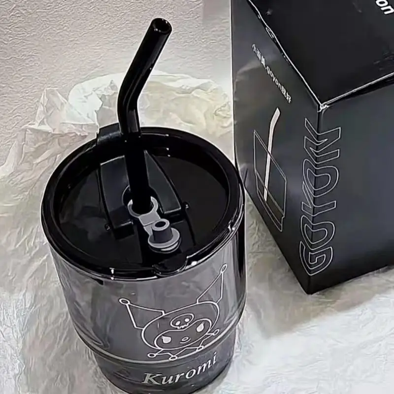 Kawaii Sanrio Kuromi Cup Cinnamoroll High Appearance Level Korean Style Student Dormitory Cute Glass Straw Cup Couple Water Cup
Kawaii Sanrio Kuromi Cup Cinnamoroll High Appearance Level Korean Style Student Dormitory Cute Glass Straw Cup Couple Water Cup