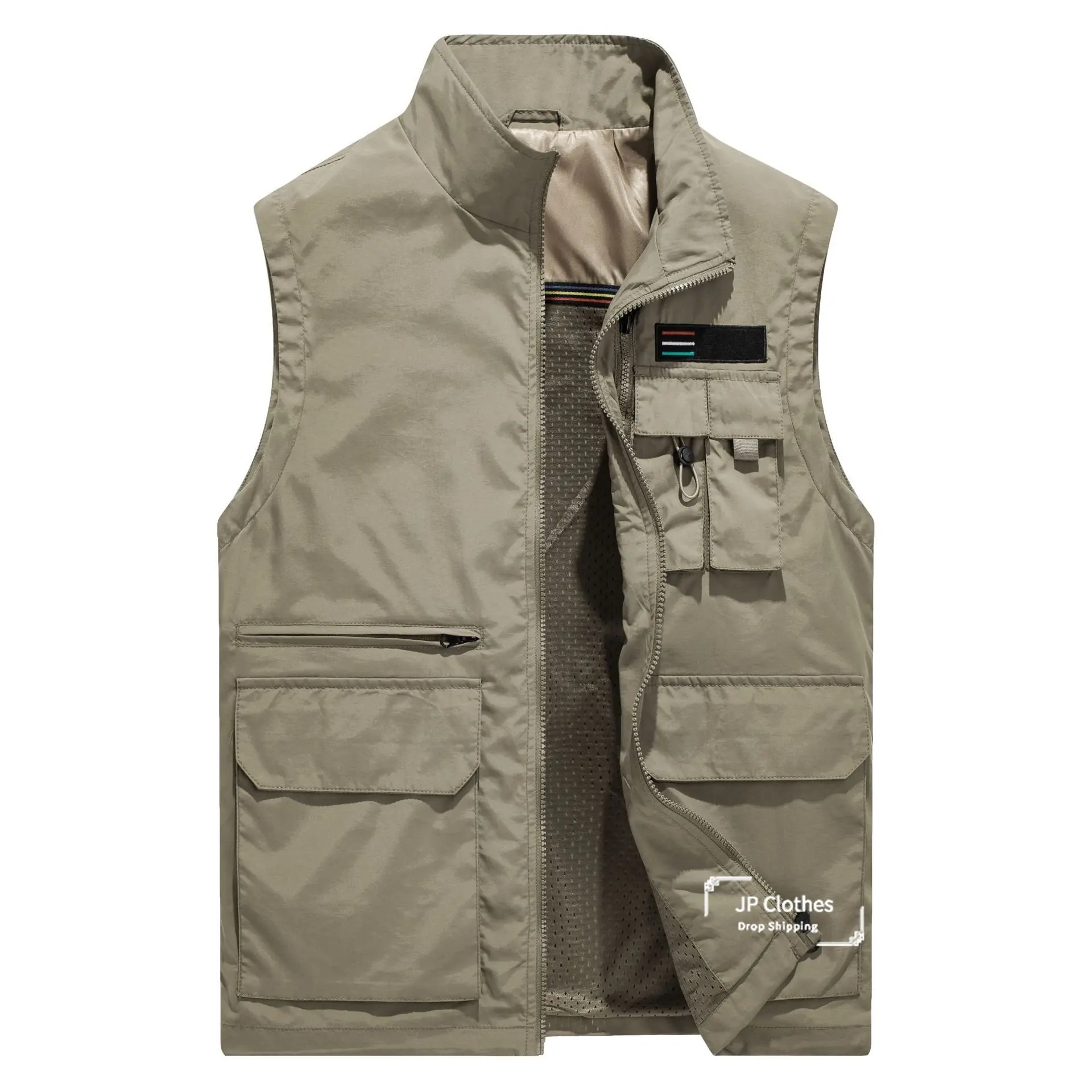 men spring and autumn photography fishing vest cardigan casual men's vest loose type multi-pocket Breathable waistcoat for man
men spring and autumn photography fishing vest cardigan casual men's vest loose type multi-pocket Breathable waistcoat for man