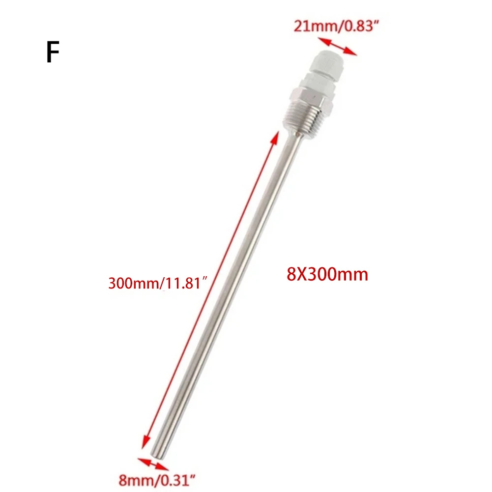 Stainless Steel Thermowell 1/2"NPT Threads For Temperature Sensors Electrical Equipment Supplies Solar Accessories Tool Parts
Stainless Steel Thermowell 1/2"NPT Threads For Temperature Sensors Electrical Equipment Supplies Solar Accessories Tool Parts