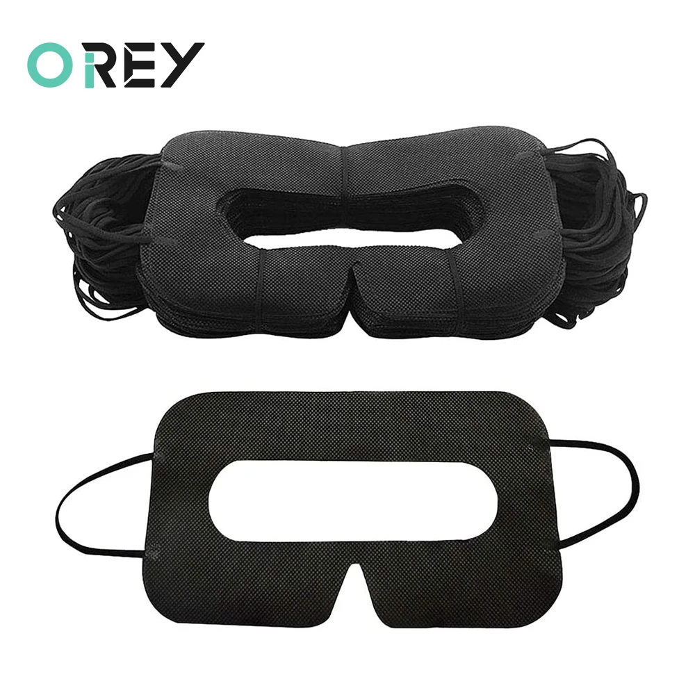 

VR Eye Mask Cover Disposable Eye Mask Sweat Breathable Face Protection Non-woven Fabrics For Meta Oculus Quest 2 Quest 3 PSVR2