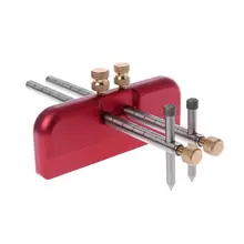 Woodworking Marker Double-head Scriber Aluminum alloy Carpenter Marking Tools Contour Gauge Parallel Layout Scribing Measuring
Woodworking Marker Double-head Scriber Aluminum alloy Carpenter Marking Tools Contour Gauge Parallel Layout Scribing Measuring