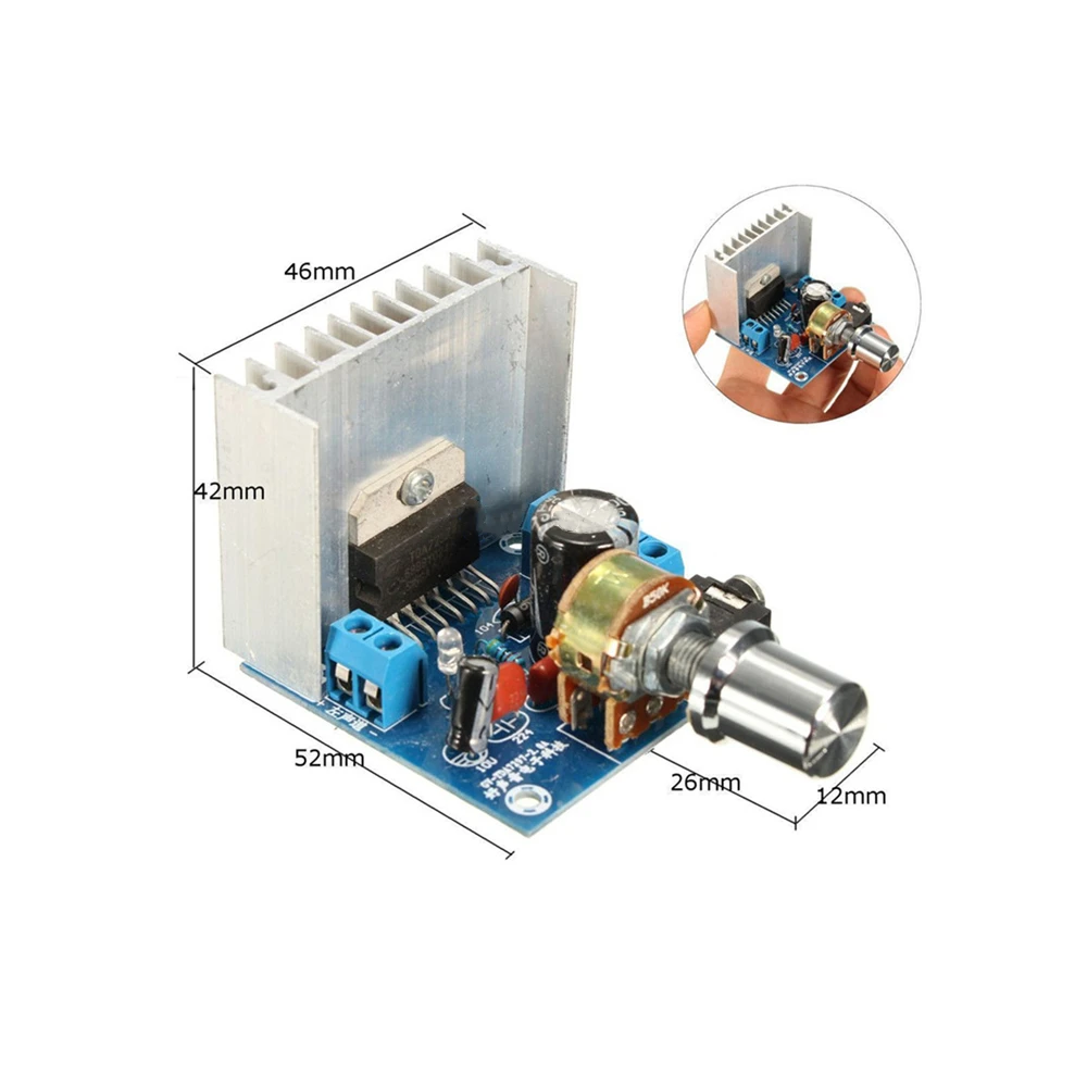 TDA7297 Version B Amplifier Board DC 9-15V 15Wx2 Digital Audio Power Amplifier Module Stereo Dual Channel Amplification
TDA7297 Version B Amplifier Board DC 9-15V 15Wx2 Digital Audio Power Amplifier Module Stereo Dual Channel Amplification