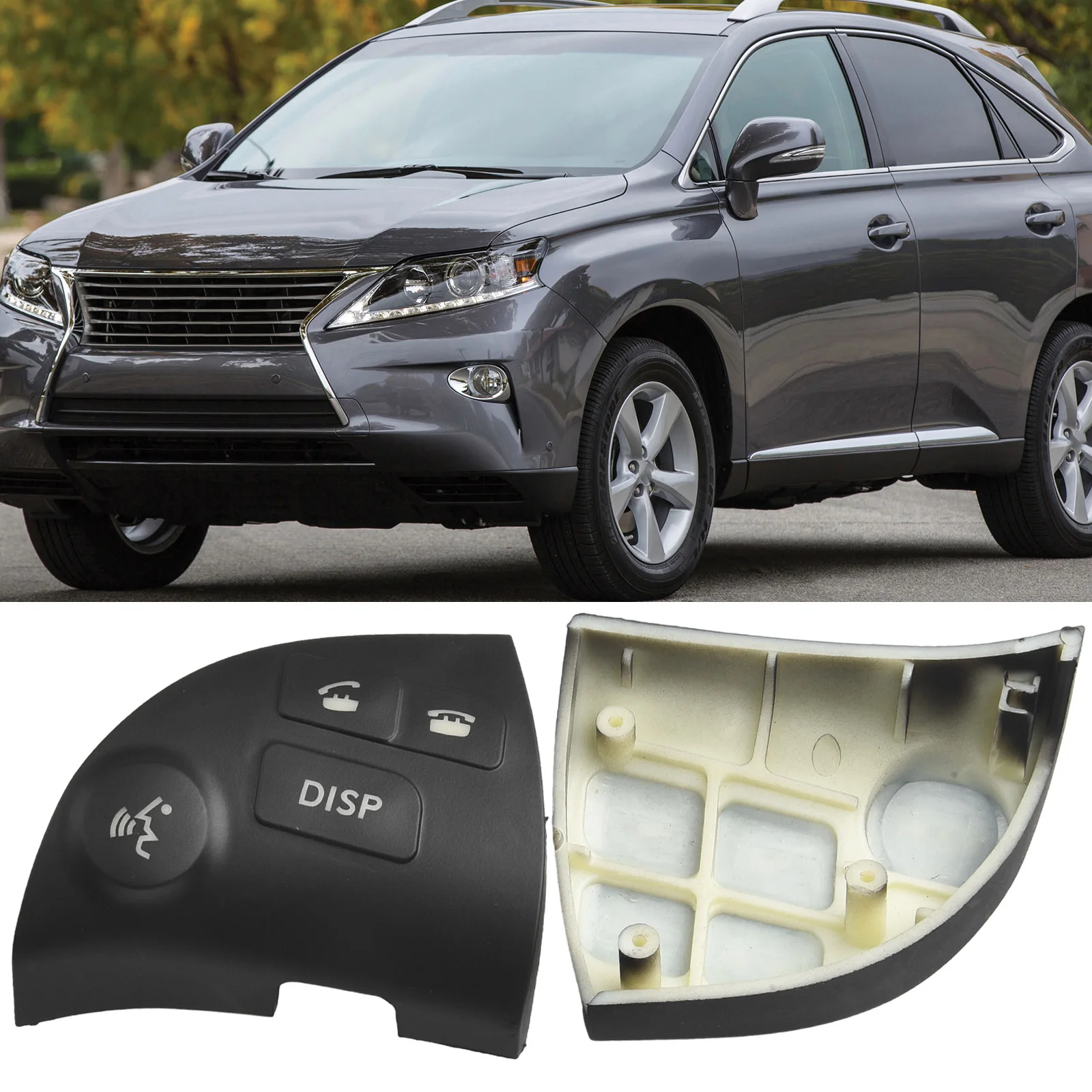 2pcs 84250-33190 For Lexus ES350 2006-2012 Steering Wheel Control Button Cover For Left-hand Drive High Allocation
2pcs 84250-33190 For Lexus ES350 2006-2012 Steering Wheel Control Button Cover For Left-hand Drive High Allocation