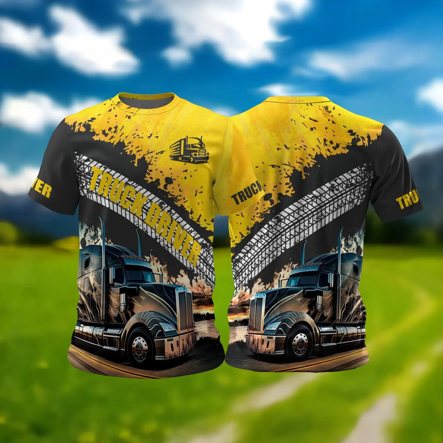 Men's T-shirt Professional Truck Driver Pattern T-shirt Casual Short Sleeve Tee Oversized Men Clothing Tops Business Wear Summer
Men's T-shirt Professional Truck Driver Pattern T-shirt Casual Short Sleeve Tee Oversized Men Clothing Tops Business Wear Summer