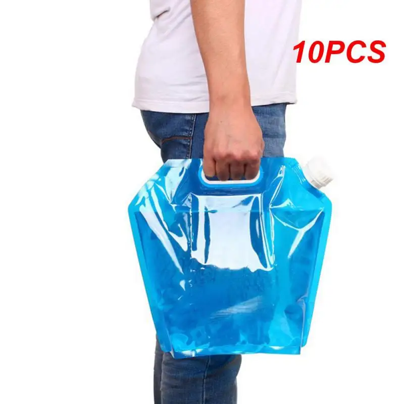 10 шт., портативные складные мешки для воды с ручкой
10 шт., портативные складные мешки для воды с ручкой