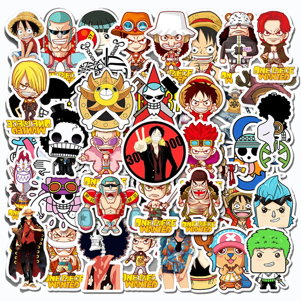 10/30/50PCS Anime ONE PIECE Cartoon Graffiti Stickers DIY Bike Travel Luggage Guitar Laptop Waterproof Cool Decal Sticker Gifts 
10/30/50PCS Anime ONE PIECE Cartoon Graffiti Stickers DIY Bike Travel Luggage Guitar Laptop Waterproof Cool Decal Sticker Gifts
