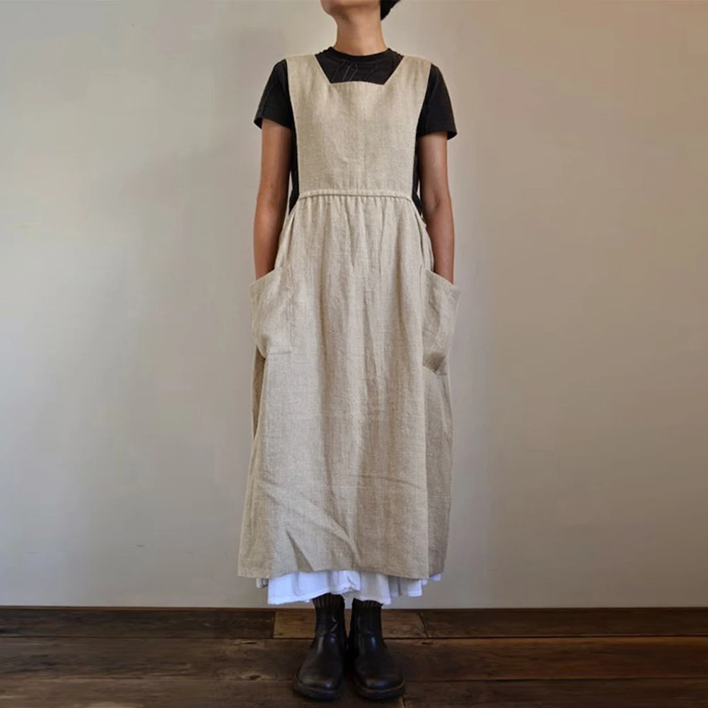 Long Dress Dress Casual Cotton Linen Cotton Linen Loose Long Dress M-3XL Plus Size Pockets Solid Color Brand New
Long Dress Dress Casual Cotton Linen Cotton Linen Loose Long Dress M-3XL Plus Size Pockets Solid Color Brand New