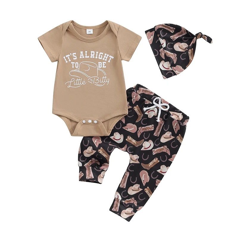 Newborn Baby Boy Farm Outfits Letter Print Romper Pants Hat 3PCS Cute Infant Boy s Clothes Set
Newborn Baby Boy Farm Outfits Letter Print Romper Pants Hat 3PCS Cute Infant Boy s Clothes Set