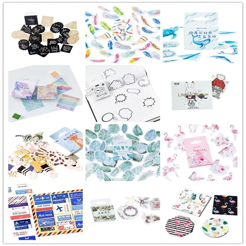 45pcs/box Cute Various Animal plant flower Diary Mini Paper Label Stickers Scrapbooking Decorative Sticker DIY Stationery
45pcs/box Cute Various Animal plant flower Diary Mini Paper Label Stickers Scrapbooking Decorative Sticker DIY Stationery