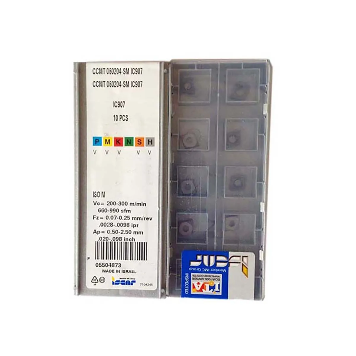 ISCAR 100% Original CCMT CCMT12 CCMT09 CCMT06 CCMT11 CCMT120408 CCMT09T304 CCMT060204 CCMT110208 Medium Carbide Turning Inserts
ISCAR 100% Original CCMT CCMT12 CCMT09 CCMT06 CCMT11 CCMT120408 CCMT09T304 CCMT060204 CCMT110208 Medium Carbide Turning Inserts