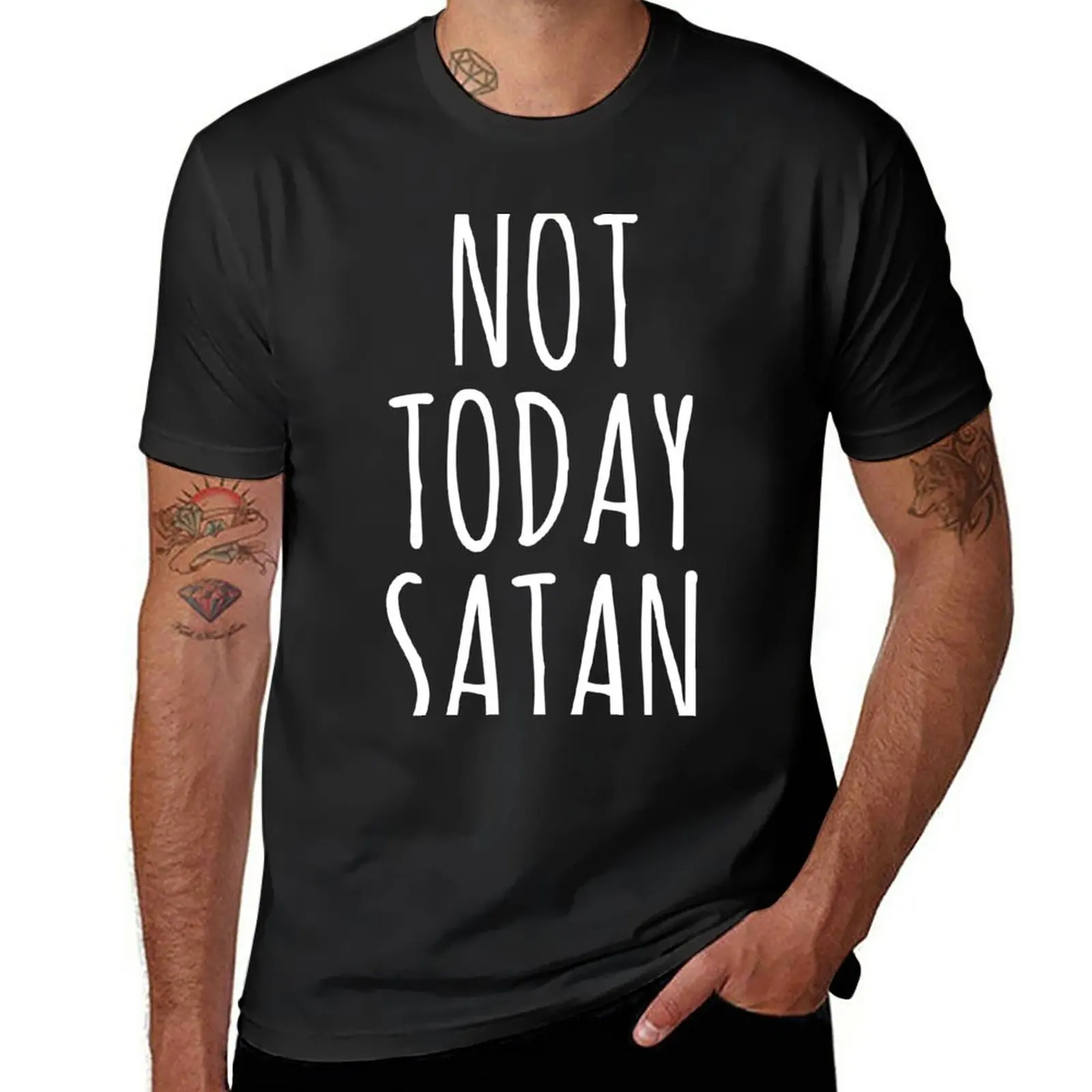 New Not Today Satan T-Shirt boys animal print shirt Aesthetic clothing heavyweight t shirts custom t shirt t shirts for men
New Not Today Satan T-Shirt boys animal print shirt Aesthetic clothing heavyweight t shirts custom t shirt t shirts for men