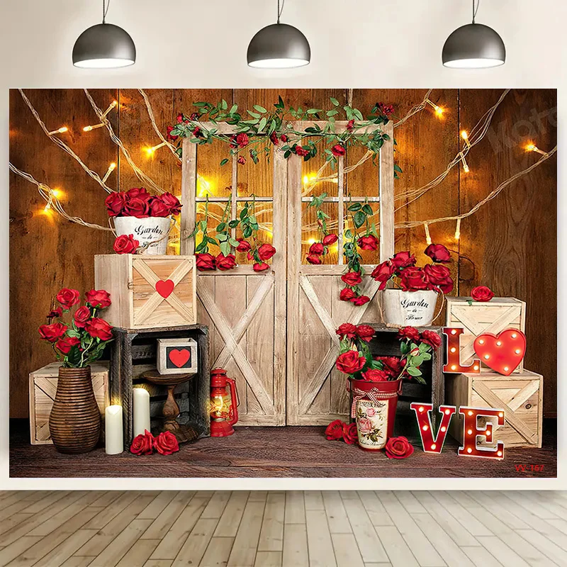 Romantic Valentine's Day Photography Backdrops Props Red Rose Birthday Love Pre Wedding Party Photo Studio Background VA-10
Romantic Valentine's Day Photography Backdrops Props Red Rose Birthday Love Pre Wedding Party Photo Studio Background VA-10