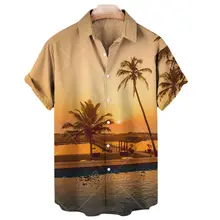 Short Sleeve Coconut Tree 3D Printed Shirts Men Hawaiian Style Casual Loose Print Shirt For Men Loose Summer Beach Shirt Tops
Short Sleeve Coconut Tree 3D Printed Shirts Men Hawaiian Style Casual Loose Print Shirt For Men Loose Summer Beach Shirt Tops