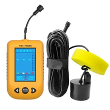 100M Water Depth Sonar Fish Finder Fishing Echo Sounder Fishing Portable Finder Alarm Transducer Lake Sea Fishing Supplies
100M Water Depth Sonar Fish Finder Fishing Echo Sounder Fishing Portable Finder Alarm Transducer Lake Sea Fishing Supplies