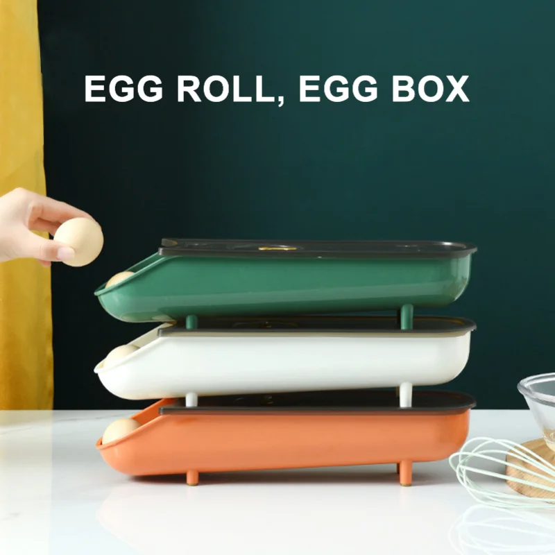 Kitchen Egg Storage Manager Automatically Launches Home Refrigerator Egg Tray with Lid Storage Container Kitchen Gadget
Kitchen Egg Storage Manager Automatically Launches Home Refrigerator Egg Tray with Lid Storage Container Kitchen Gadget