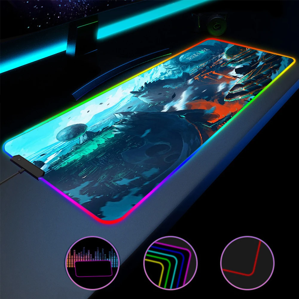 Игровой коврик для мыши Duelyst RGB, аксессуары для клавиатуры и мыши, компьютерные настольные коврики, большая защита
Игровой коврик для мыши Duelyst RGB, аксессуары для клавиатуры и мыши, компьютерные настольные коврики, большая защита