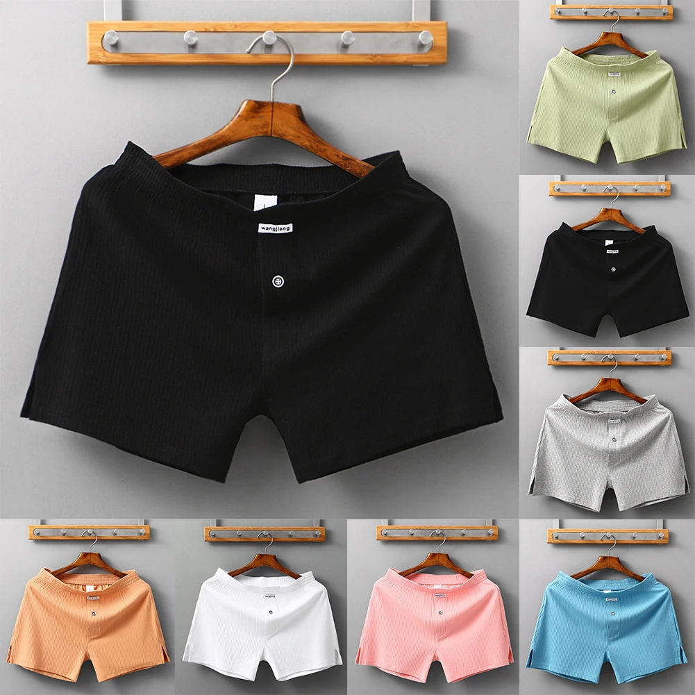 

Sexy Mens Cotton Boxer Briefs Convex Pouch Underwear Shorts Trunks Comfort Underpants Threaded Arrow Pants Elastic Male Panties