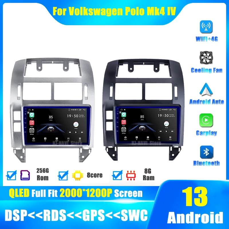 Автомобильный радиоприемник, мультимедийный плеер для Volkswagen Polo Mk4 IV 2001-2009, Android 13, Carplay, стерео, навигация, GPS, беспроводной, BT, Wi-Fi
Автомобильный радиоприемник, мультимедийный плеер для Volkswagen Polo Mk4 IV 2001-2009, Android 13, Carplay, стерео, навигация, GPS, беспроводной, BT, Wi-Fi