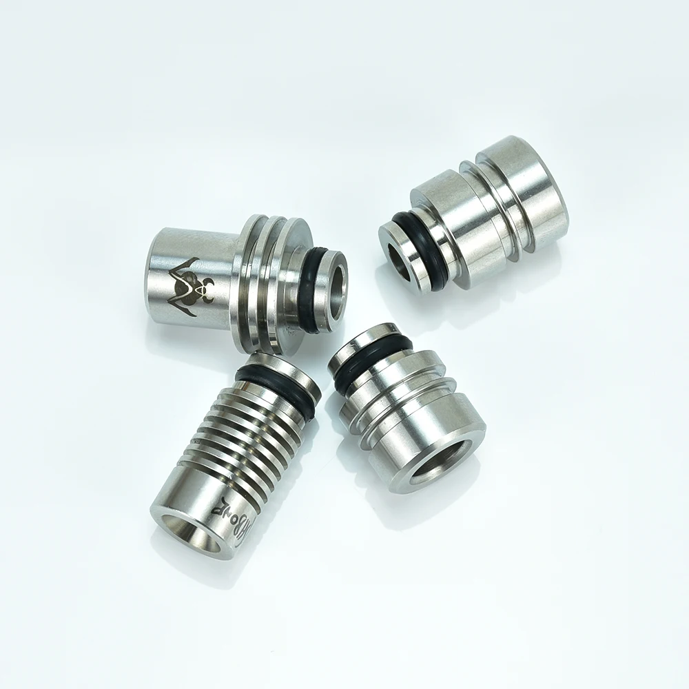 

Ant 510 Drip Tip 316SS Mtl DL Stainless Steel Vape Tip Heat Resistance Mouthpiece for Flash E Vapor RTA Ecig Accesories