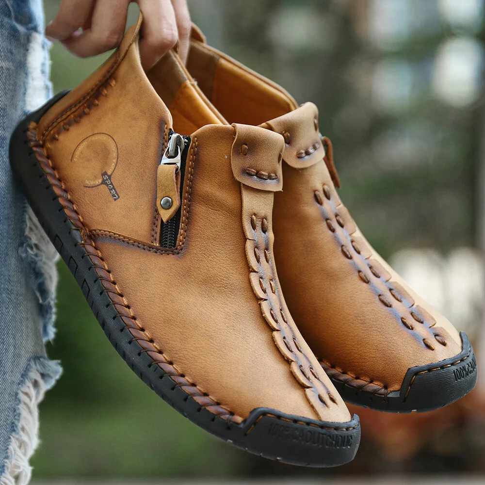 Autumn and Winter New Men's Martin Boots Large sizes Men's Low cut cotton Boots Outdoor Leisure Handsewn Work Wear Boots for men
Autumn and Winter New Men's Martin Boots Large sizes Men's Low cut cotton Boots Outdoor Leisure Handsewn Work Wear Boots for men