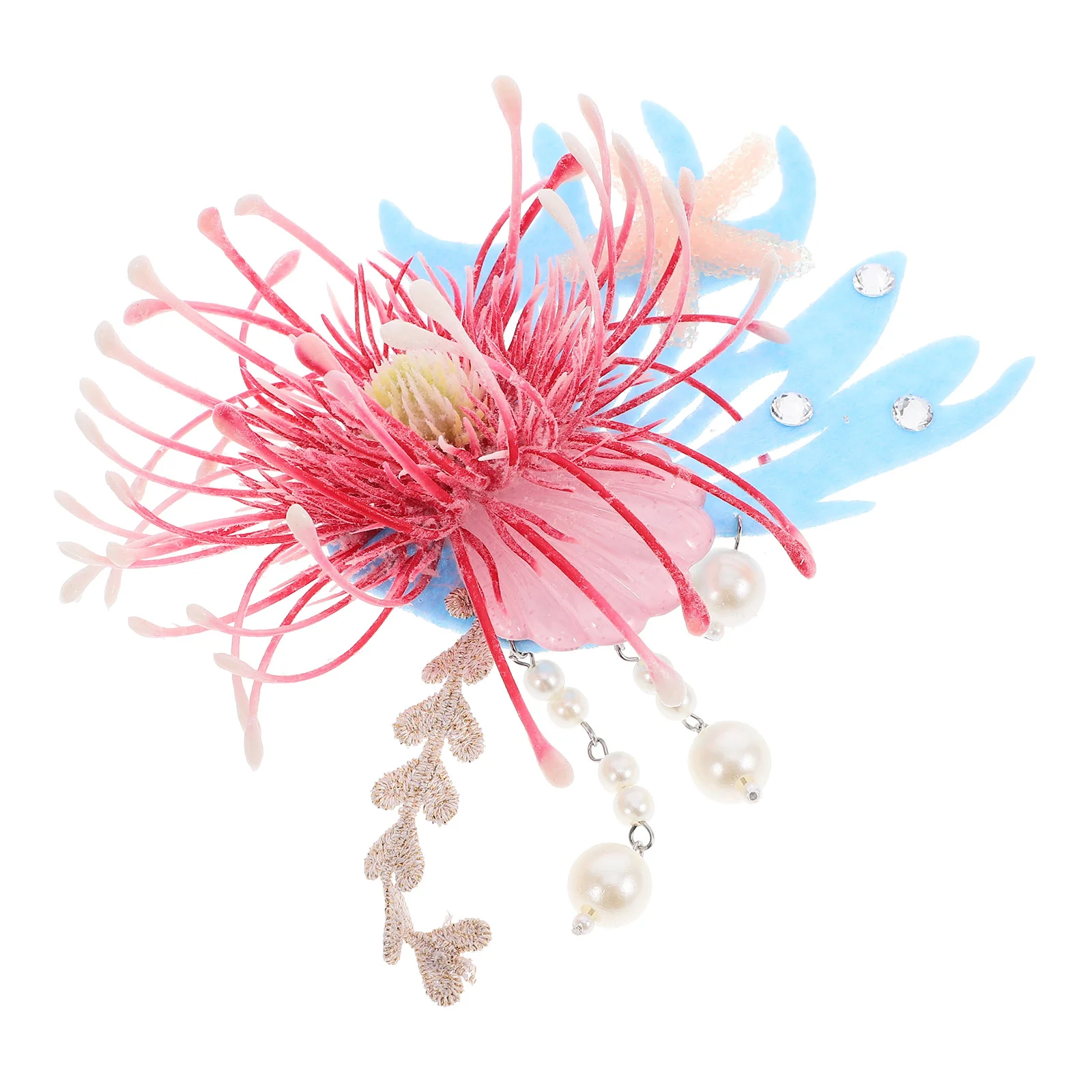 Flower Hairpin Accessories Clip for Girl Cute Accessory Decorative Clips Seashell Fabric Women's
Flower Hairpin Accessories Clip for Girl Cute Accessory Decorative Clips Seashell Fabric Women's