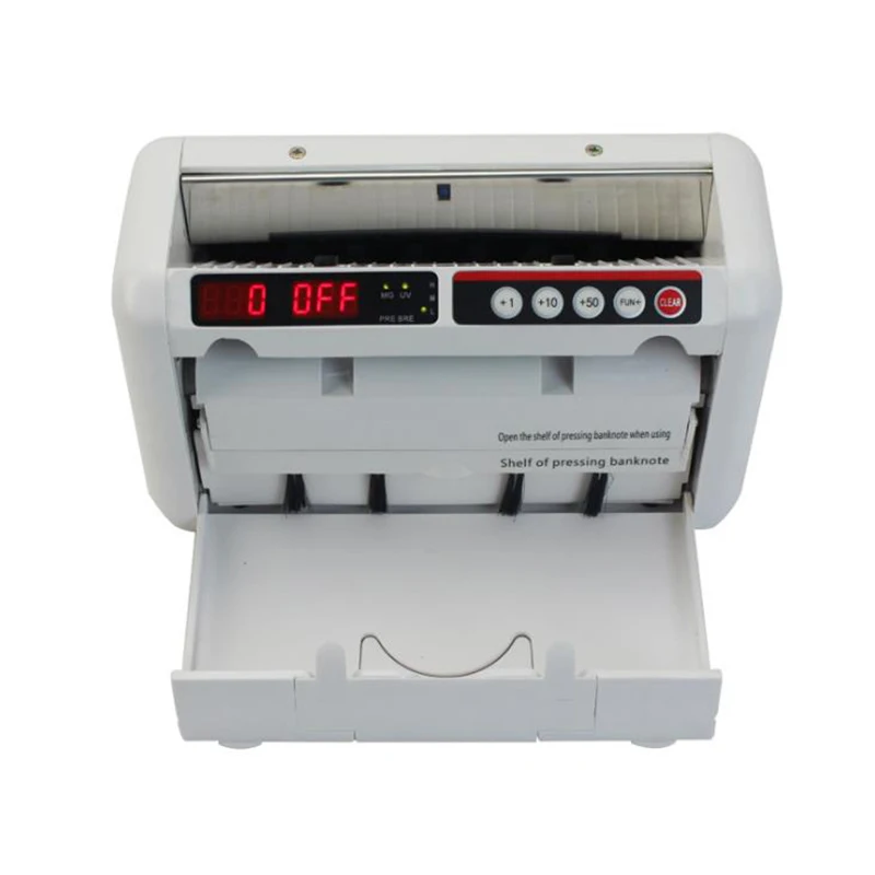 

110V/220V Portable LED Disply Fake Money Detector Bill Counter For Most Banknote Bills Cash Counters Cash Counting Machine