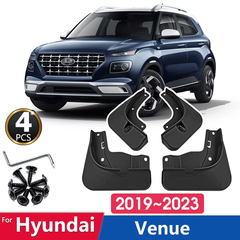 

Для брызговиков Hyundai Venue 2019 2020 2021 2022 2023 Аксессуары Брызговики Крыло Брызговики Брызговики Передние Задние Авто Брызговики 4 шт. Набор