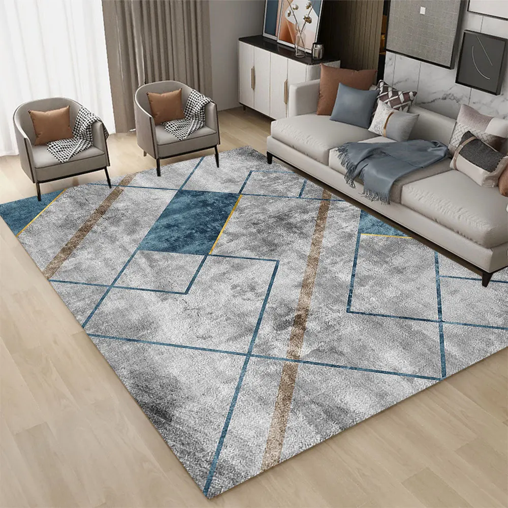 Generic Washable Floor Lounge Rug Large Area Carpets for Living Room
