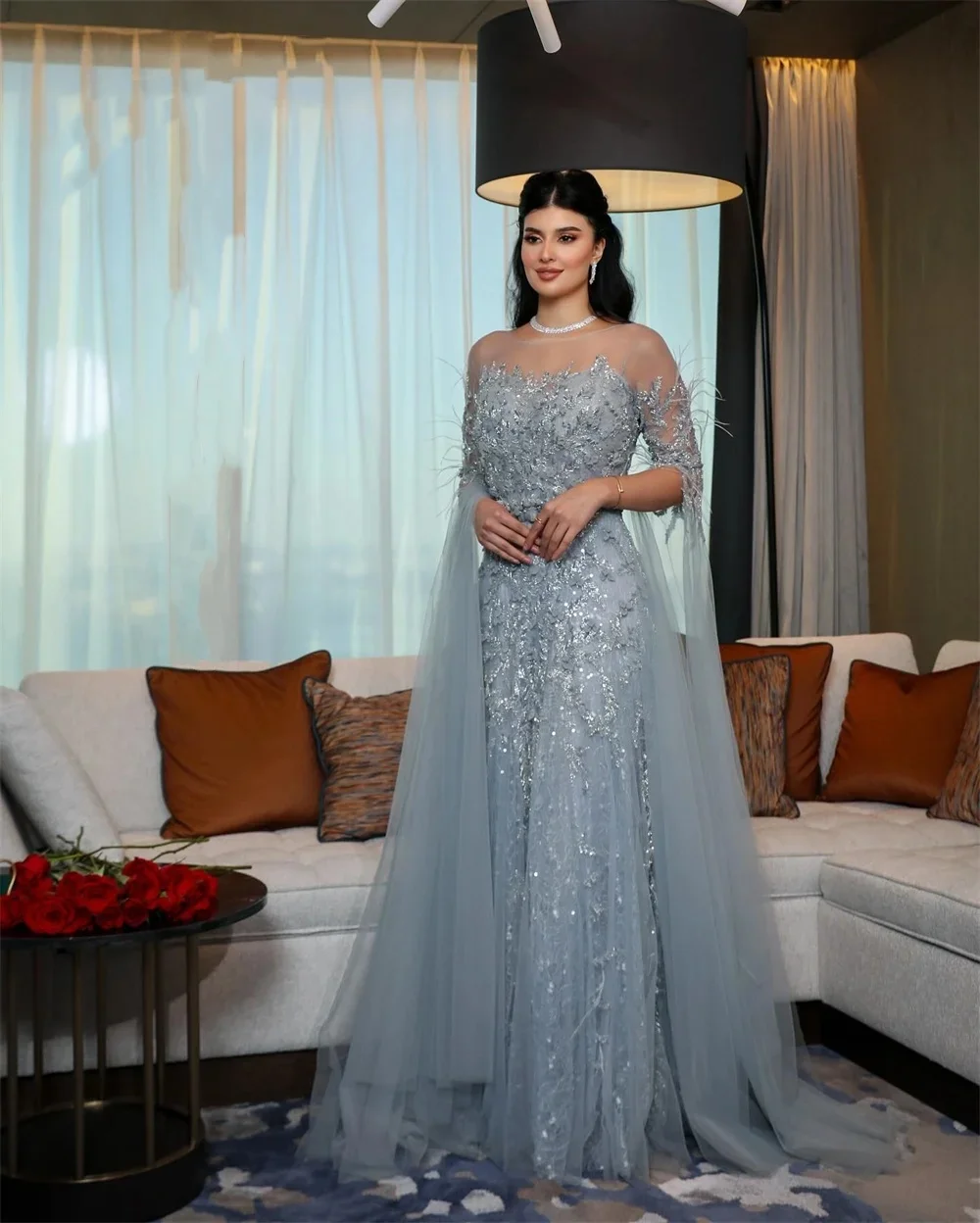 2024 женское изысканное платье с блестками и перьями 
2024 женское изысканное платье с блестками и перьями