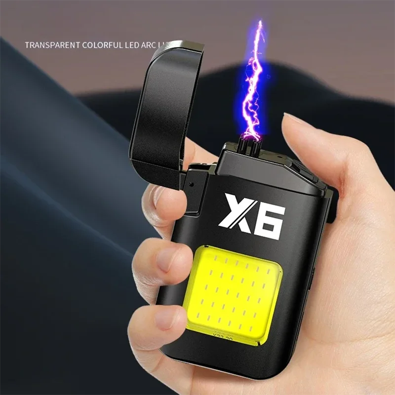 New Creative Sealed Waterproof USB Rechargeable COB Flashlight Type Lighter Portable Carry Outdoor Personalized Men's Lighters
New Creative Sealed Waterproof USB Rechargeable COB Flashlight Type Lighter Portable Carry Outdoor Personalized Men's Lighters