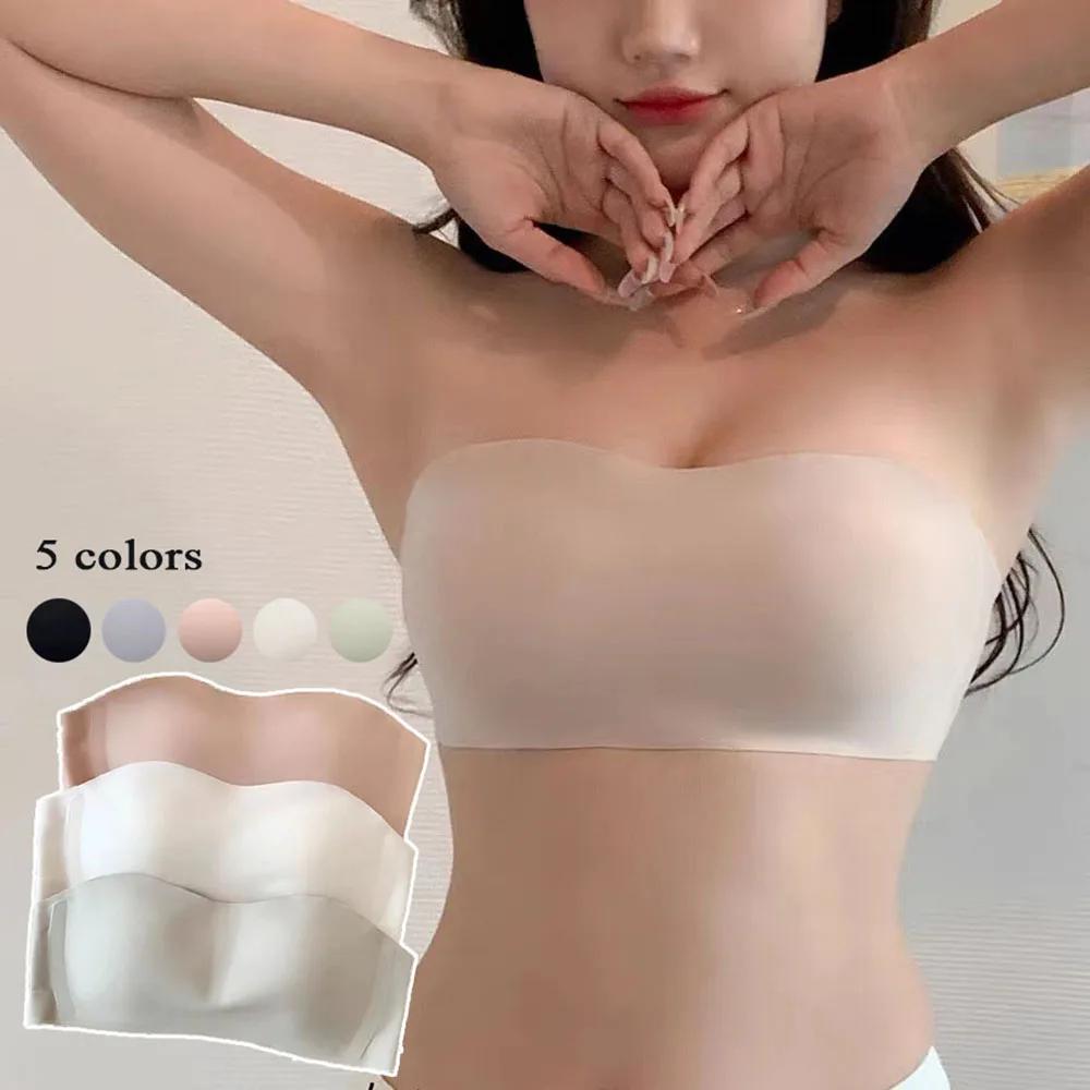 Women Invisible Bra Non-slip Breast Beauty Back Seamless Soft Underwear Wireless Push Up Wedding Dress Camisole Free Shipping
Women Invisible Bra Non-slip Breast Beauty Back Seamless Soft Underwear Wireless Push Up Wedding Dress Camisole Free Shipping