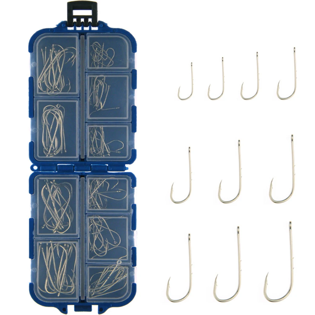 100 Pcs Fishing Hook Set 100 Pcs Carbon Steel Fishing Hook Set Fishing Tackle Tool Accessories Durable And Practical
100 Pcs Fishing Hook Set 100 Pcs Carbon Steel Fishing Hook Set Fishing Tackle Tool Accessories Durable And Practical