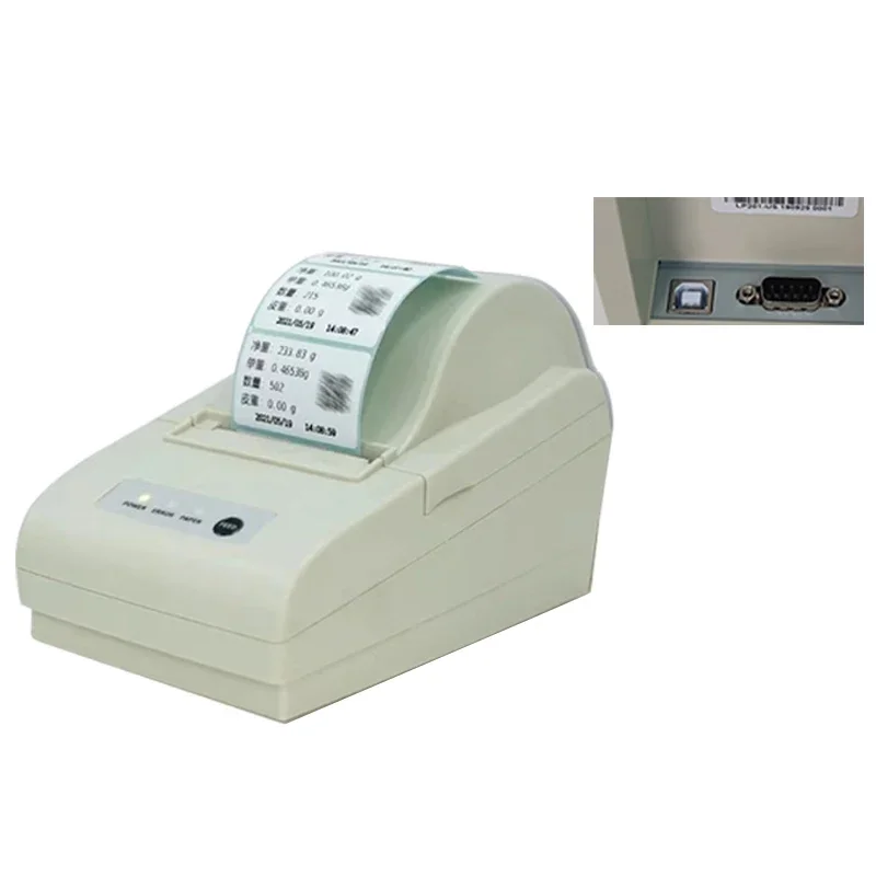 

TLP201 trademark mini shipping bar code thermal label printer sticker 58mm scale with label printer