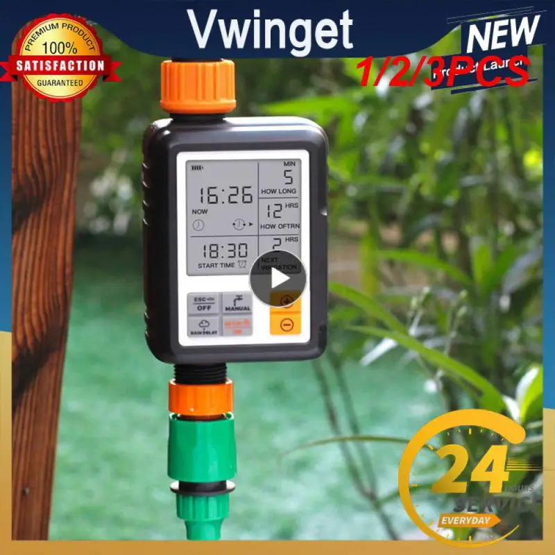 1/2/3PCS All Use Digital Water Timer Outdoor Irrigation Automatic Temporizador Inteligeter Garden Accessories Adjustable
1/2/3PCS All Use Digital Water Timer Outdoor Irrigation Automatic Temporizador Inteligeter Garden Accessories Adjustable