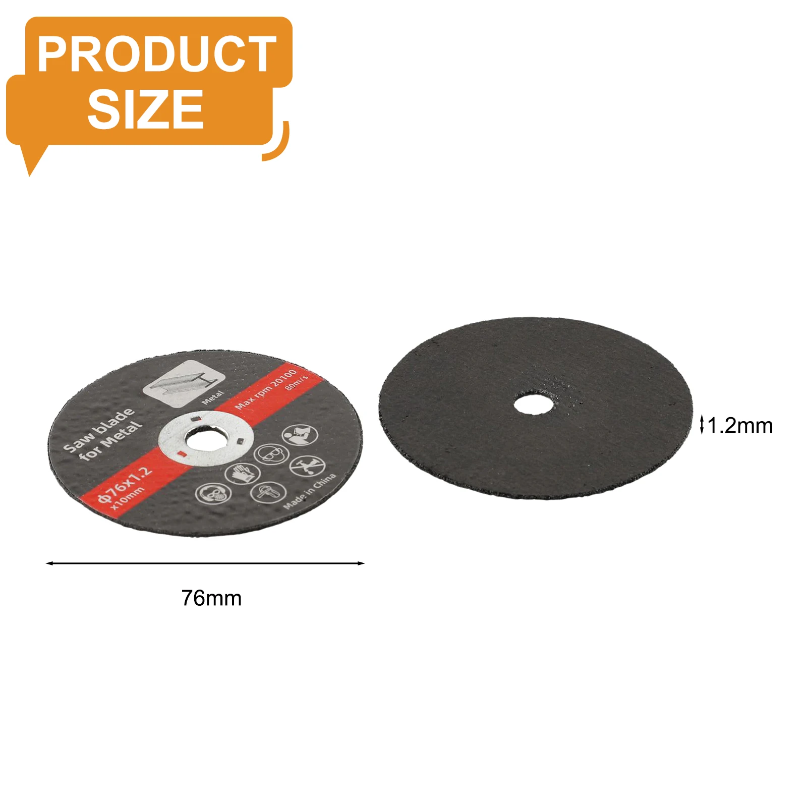 5PCS 76mm Saw Blade Electric Grinding Cutting Disc Rotary Tool Metal Cutter Power Tool Wood Cutting Electric Grinder Accessories
5PCS 76mm Saw Blade Electric Grinding Cutting Disc Rotary Tool Metal Cutter Power Tool Wood Cutting Electric Grinder Accessories