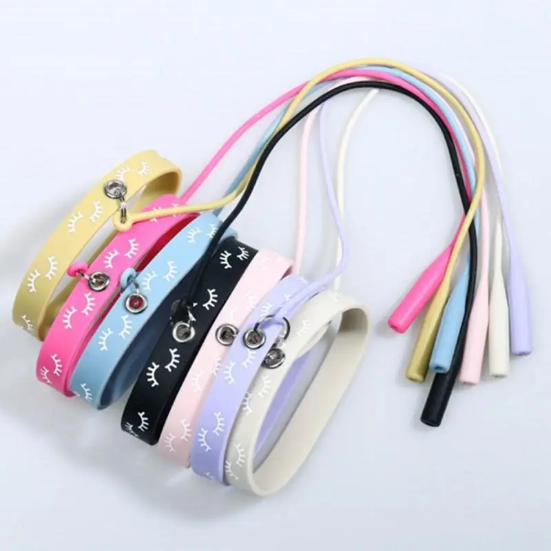 

Multiple Colour Eyelash Protection Assist Eyelash Growth Silicone Wristband Comfortable To Wear Silicone Material High Quality