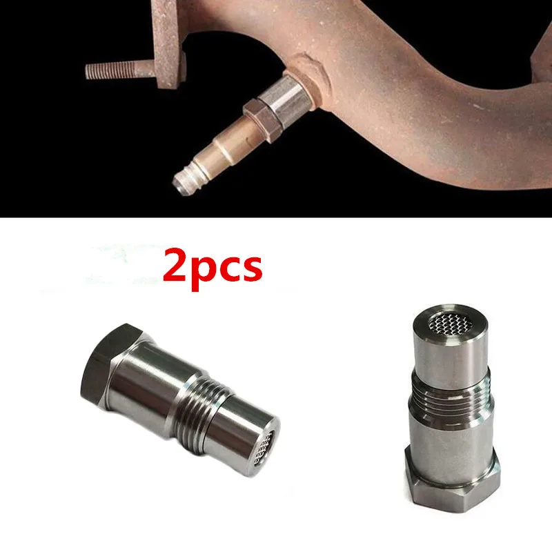 O2 CEL Oxygen Sensor Adapters 304 Stainless Steel Parts 2pcs Converter Eliminator Filter Replacement Practical
O2 CEL Oxygen Sensor Adapters 304 Stainless Steel Parts 2pcs Converter Eliminator Filter Replacement Practical