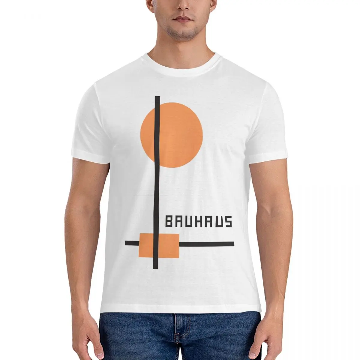 Мужские футболки с логотипом Bauhaus, топы из чистого хлопка, новинка, футболка с коротким рукавом и круглым вырезом, футболки в подарок на день рождения
Мужские футболки с логотипом Bauhaus, топы из чистого хлопка, новинка, футболка с коротким рукавом и круглым вырезом, футболки в подарок на день рождения