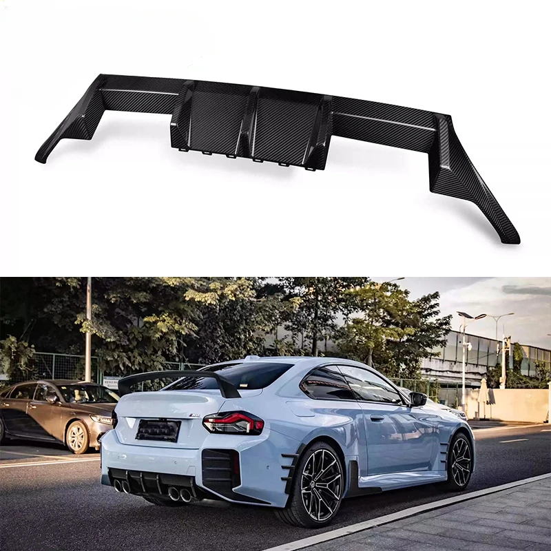 Carbon Fibre M2 G87 Custom Rear Diffuser Lip for BMW M2 G87 Coupe 2-Door 2023 Rear Bumper Splitter
Carbon Fibre M2 G87 Custom Rear Diffuser Lip for BMW M2 G87 Coupe 2-Door 2023 Rear Bumper Splitter