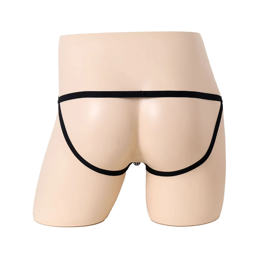 Mens Sexy Erotic Thong Crotchless Pearl Ring G-String Backless Lingerie T-back Sexy Briefs Low Rise Panties Solid Underwear
Mens Sexy Erotic Thong Crotchless Pearl Ring G-String Backless Lingerie T-back Sexy Briefs Low Rise Panties Solid Underwear