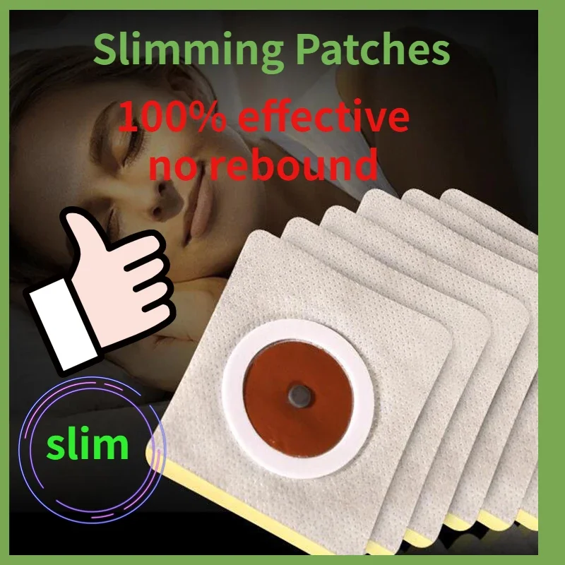 

10/40pcs Chinese Medicine Weight Loss Navel Sticker Magnetic Slim Detox Adhesive Sheet Fat Burning Slimming Diets Slim Patch Pad