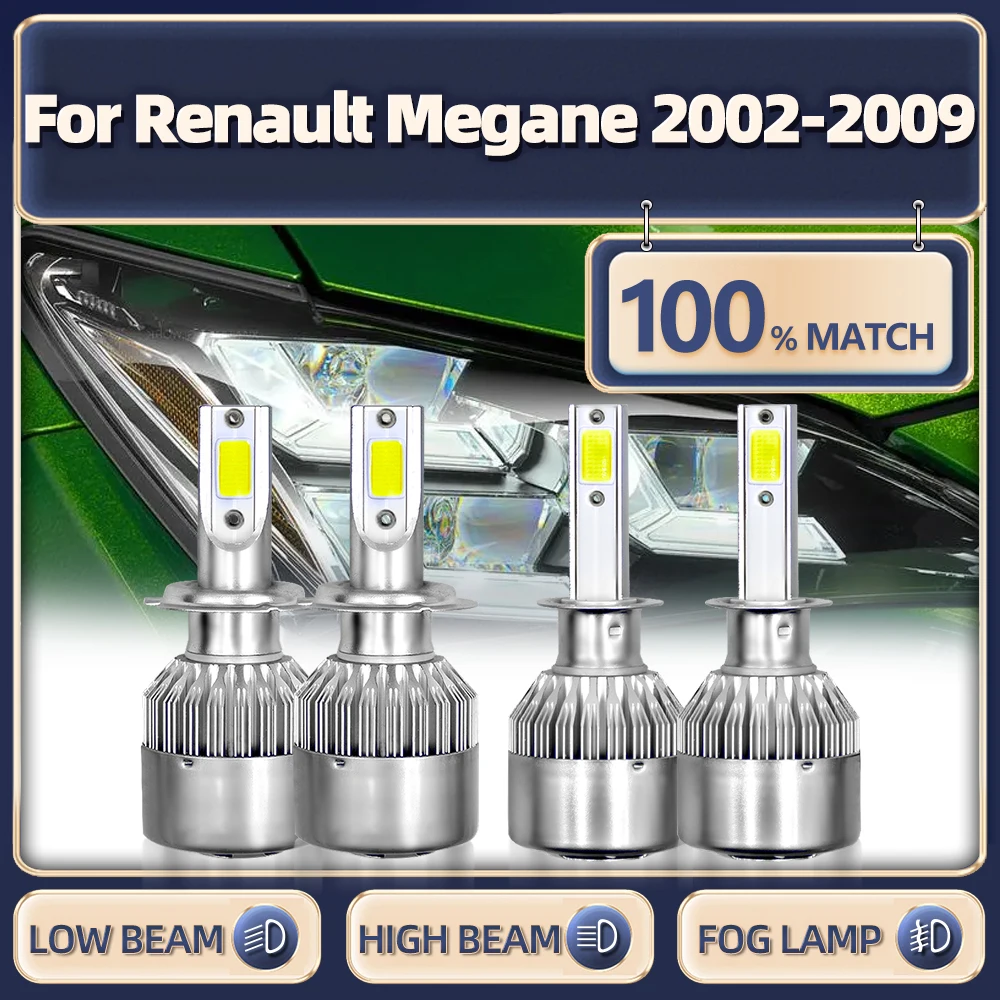 LED Car Headlight Bulbs H1 H7 LED Lamp CSP Chips Auto Lights 6000K 12V For Renault Megane 2002-2004 2005 2006 2007 2008 2009
LED Car Headlight Bulbs H1 H7 LED Lamp CSP Chips Auto Lights 6000K 12V For Renault Megane 2002-2004 2005 2006 2007 2008 2009