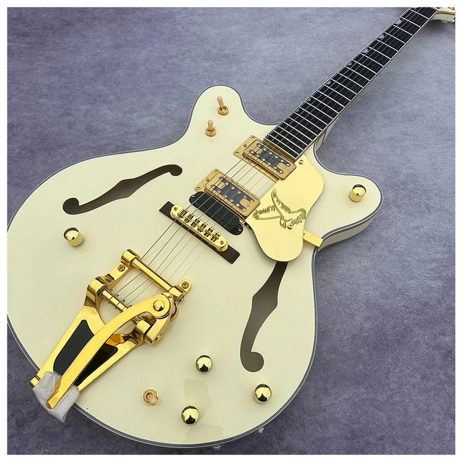 Индивидуальный магазин, сделано в Китае, Высококачественная электрогитара 335 Jazz, золотая фурнитура, система Bigsby Tremolo, бесплатная доставка
Индивидуальный магазин, сделано в Китае, Высококачественная электрогитара 335 Jazz, золотая фурнитура, система Bigsby Tremolo, бесплатная доставка