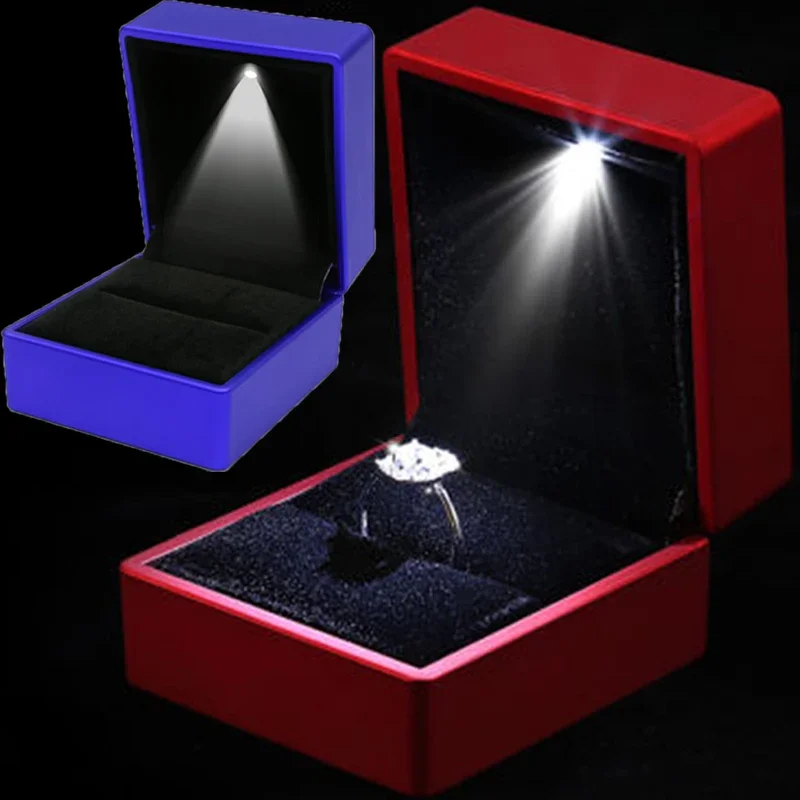 LED Ring Necklace Storage Boxes Couple Lover Engagement Velet Wedding Jewelry Bracelet Display Packaging Gift Showcase Wholesale
LED Ring Necklace Storage Boxes Couple Lover Engagement Velet Wedding Jewelry Bracelet Display Packaging Gift Showcase Wholesale