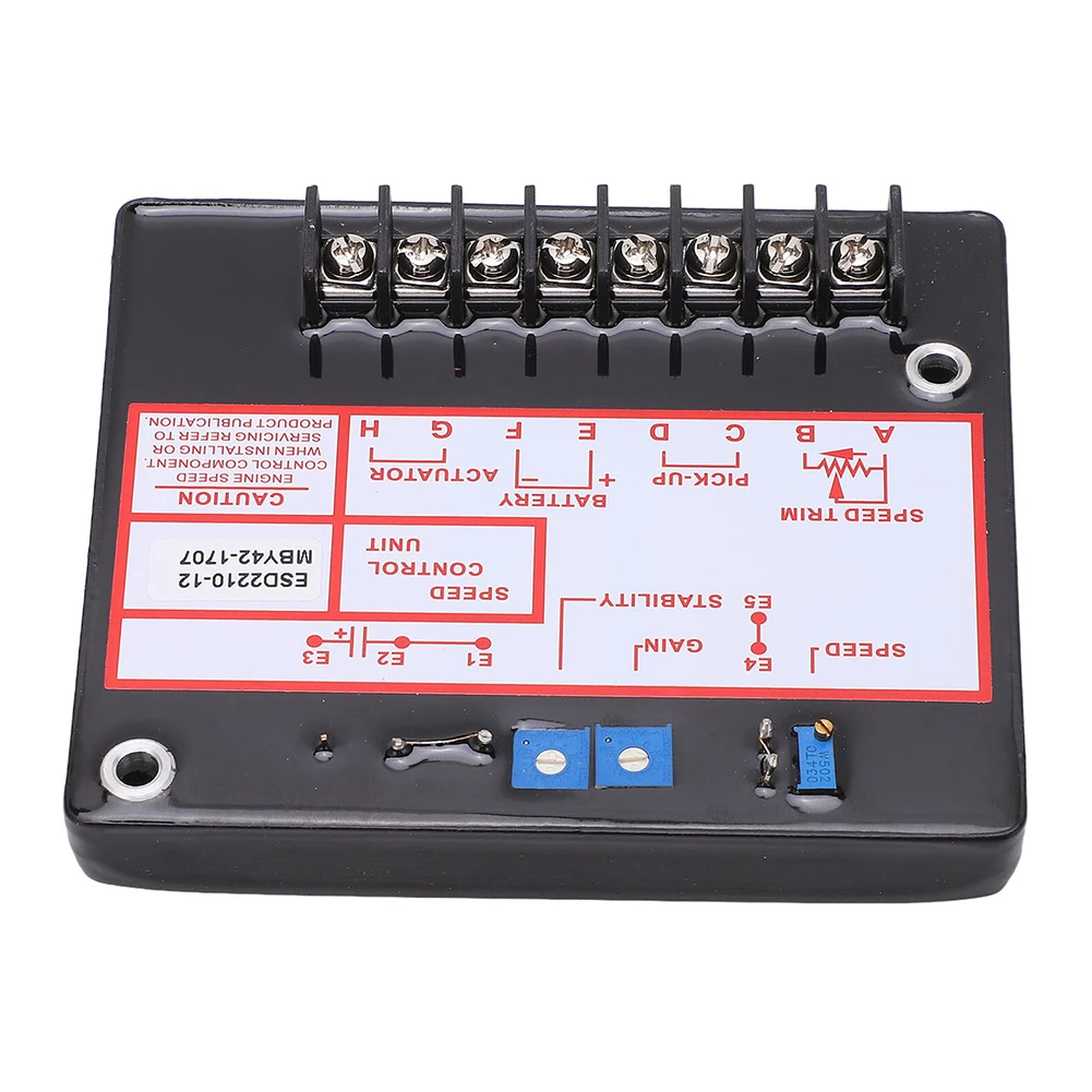 ESD2210-12 Generator Governor Control Panel Genset Speed Controller DC12‑24V Generator Speed Regulator Power Tool Parts
ESD2210-12 Generator Governor Control Panel Genset Speed Controller DC12‑24V Generator Speed Regulator Power Tool Parts